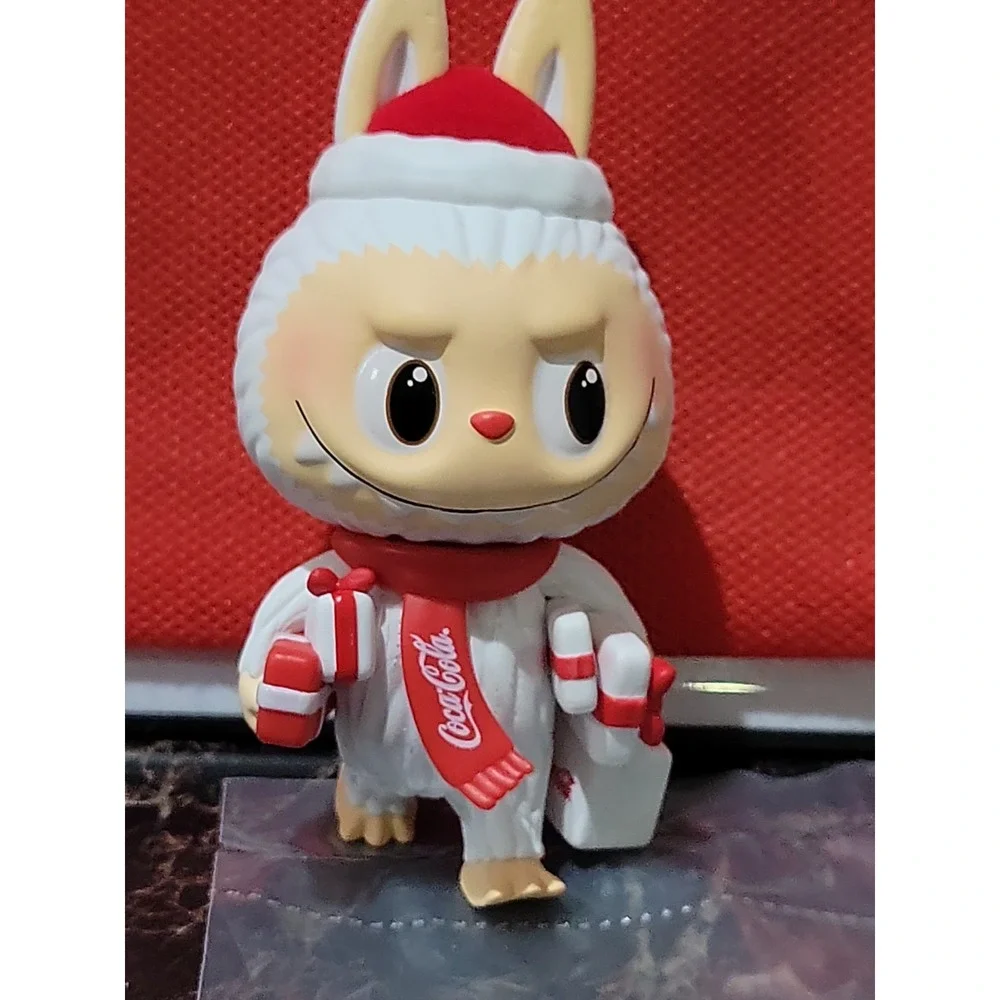 POP MART USA The Monsters Coca-Cola Labubu Collectible Gift Delivery Character.